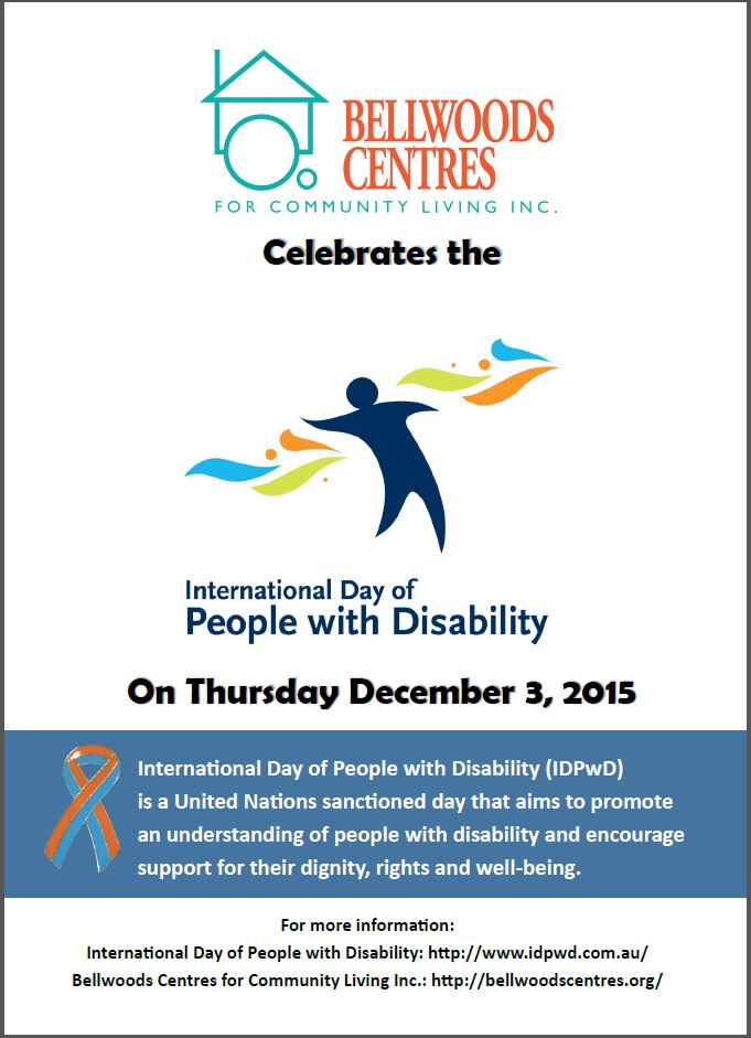 Bellwoods Centres celebrates International Day of People with Disability
