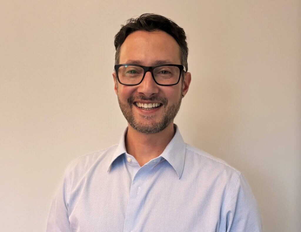 Headshot of Adrian Puopolo, Bellwoods' new VP, People, Culture and Operations