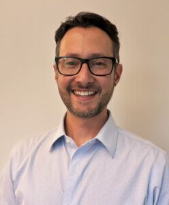 Headshot of Adrian Puopolo, Bellwoods' new VP, People, Culture and Operations